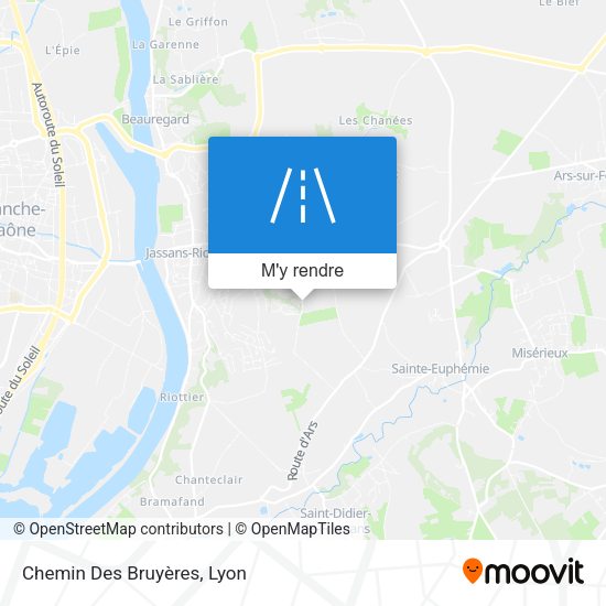 Chemin Des Bruyères plan