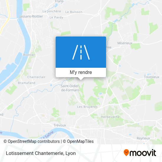 Lotissement Chantemerle plan