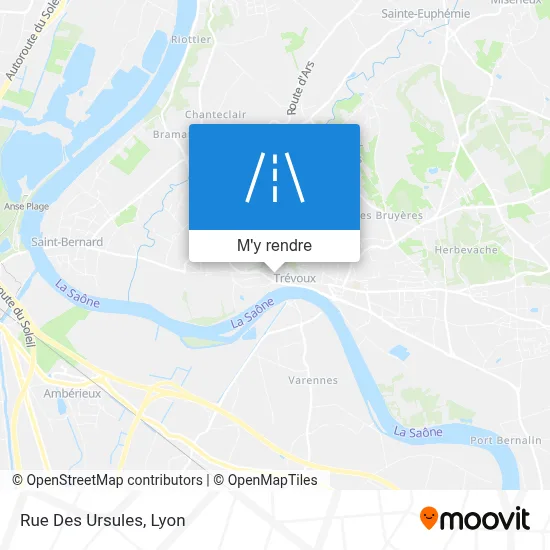 Rue Des Ursules plan