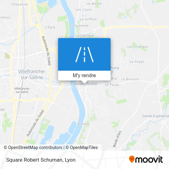 Square Robert Schuman plan