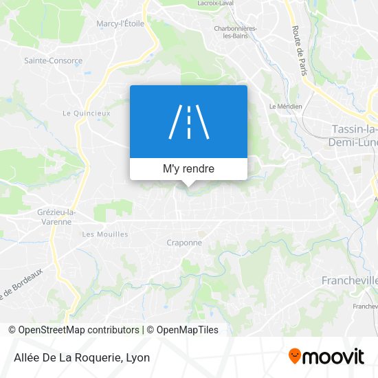 Allée De La Roquerie plan