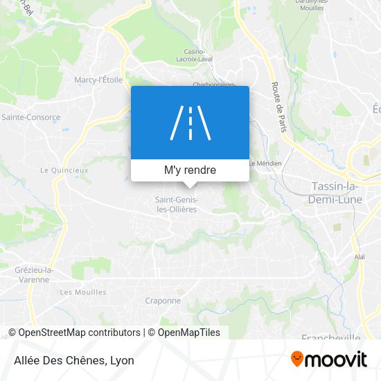 Allée Des Chênes plan