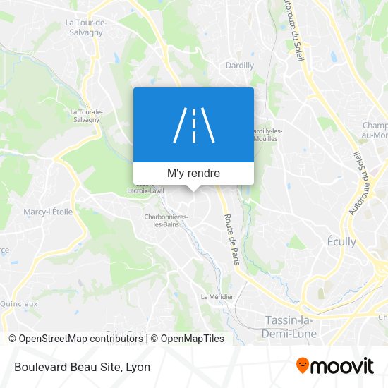 Boulevard Beau Site plan