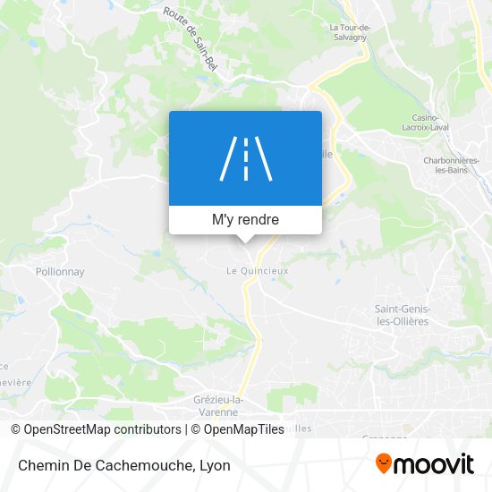 Chemin De Cachemouche plan