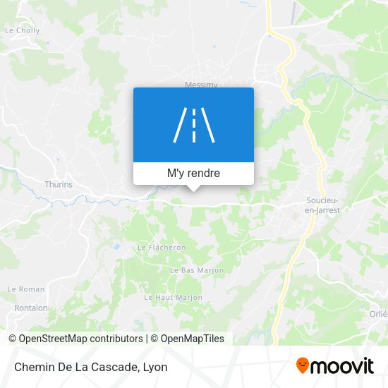 Chemin De La Cascade plan