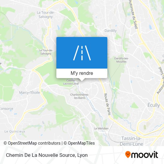 Chemin De La Nouvelle Source plan