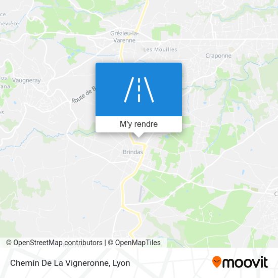 Chemin De La Vigneronne plan