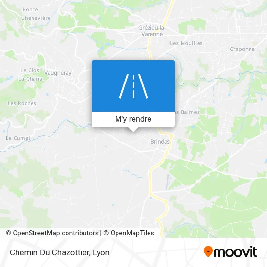 Chemin Du Chazottier plan