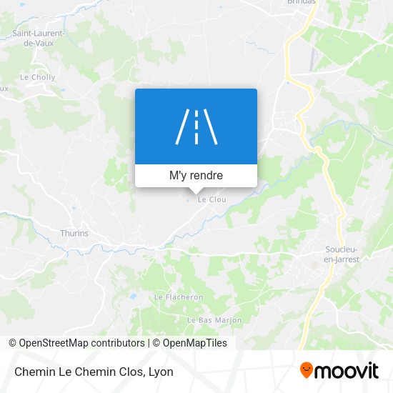 Chemin Le Chemin Clos plan