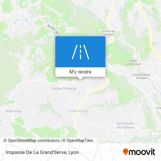 Impasse De La Grand'Serve plan