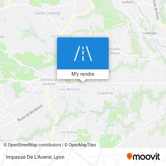 Impasse De L'Avenir plan