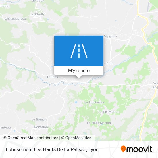 Lotissement Les Hauts De La Palisse plan