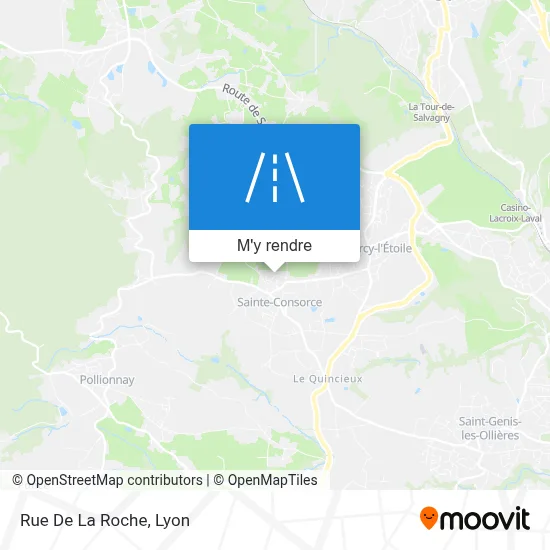 Rue De La Roche plan