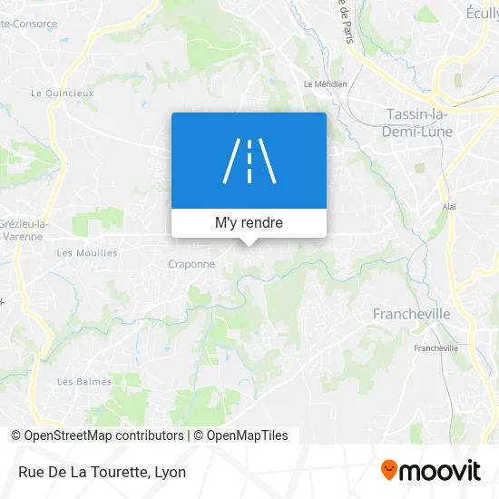 Rue De La Tourette plan