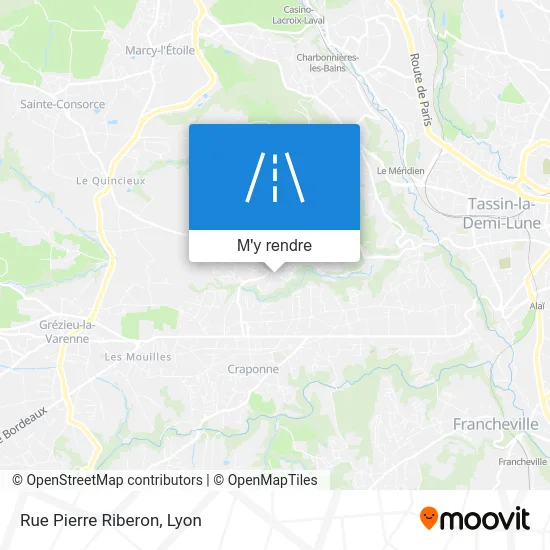 Rue Pierre Riberon plan