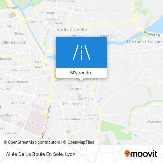 Allée De La Boule En Soie plan