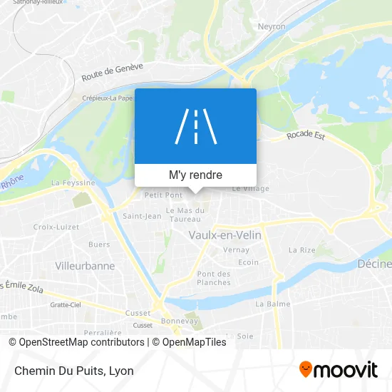 Chemin Du Puits plan