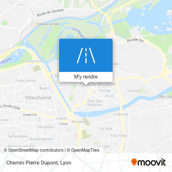 Chemin Pierre Dupont plan
