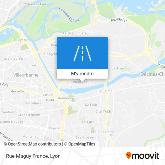 Rue Maguy France plan