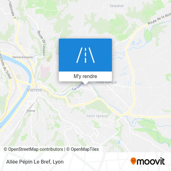 Allée Pépin Le Bref plan
