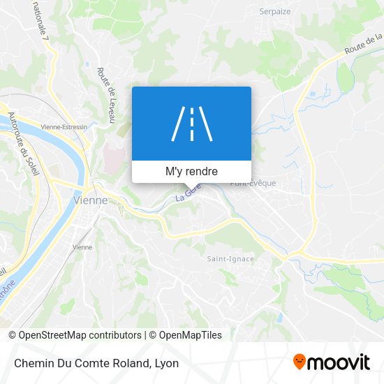 Chemin Du Comte Roland plan