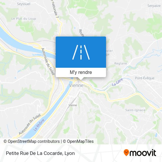 Petite Rue De La Cocarde plan