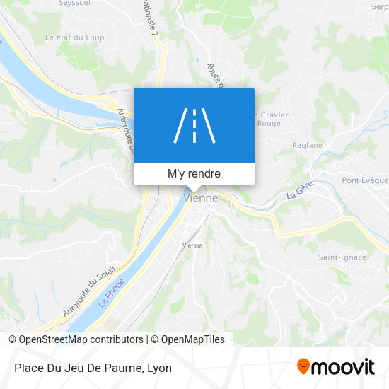 Place Du Jeu De Paume plan