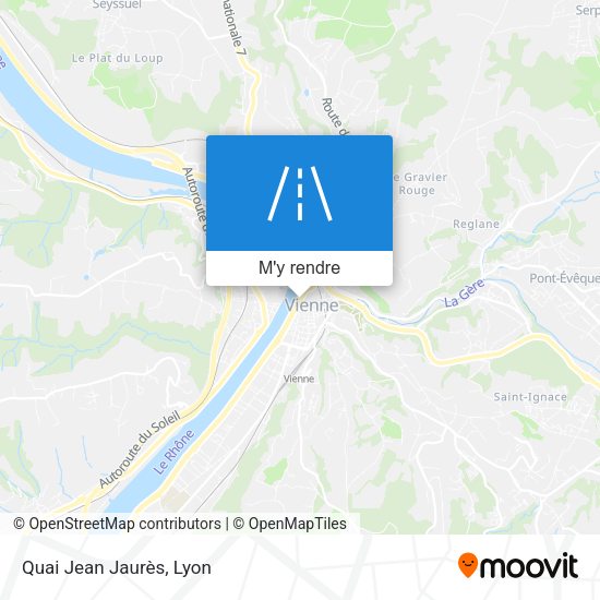Quai Jean Jaurès plan