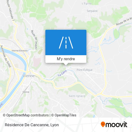Résidence De Cancanne plan