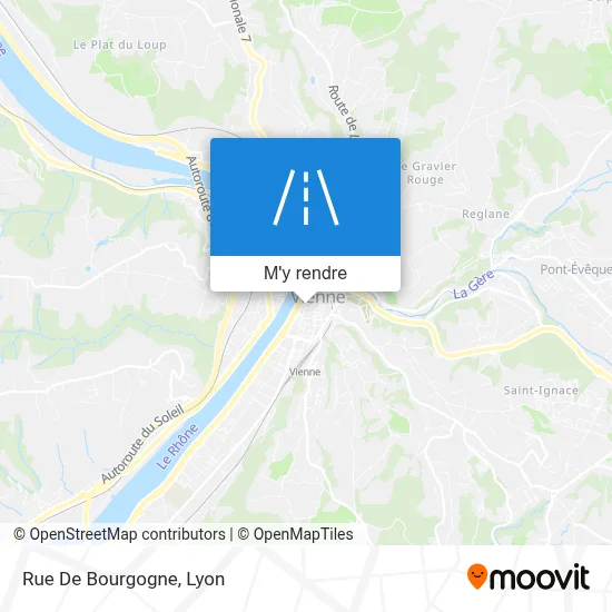 Rue De Bourgogne plan
