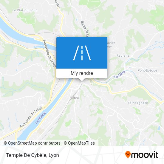 Temple De Cybèle plan