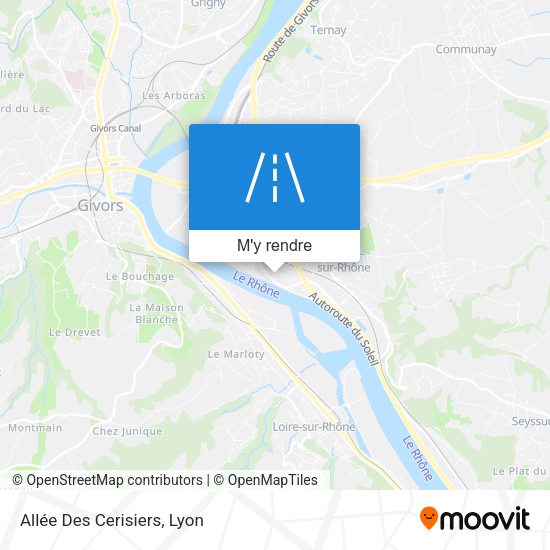 Allée Des Cerisiers plan
