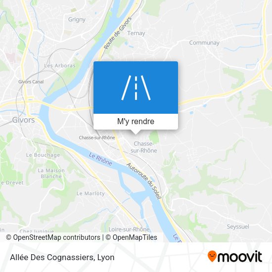 Allée Des Cognassiers plan