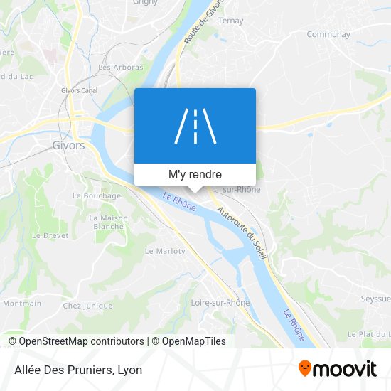 Allée Des Pruniers plan