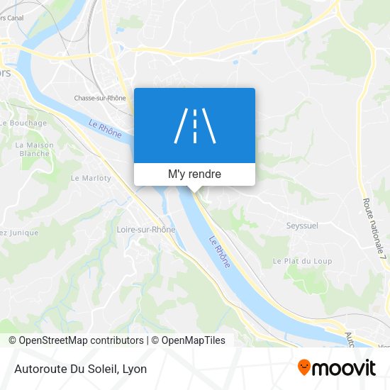 Autoroute Du Soleil plan