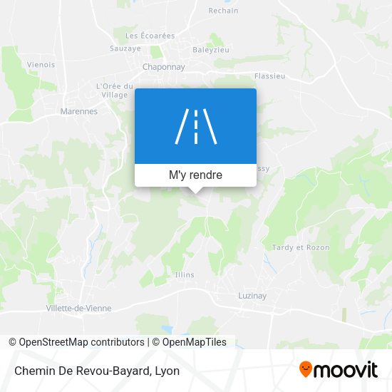 Chemin De Revou-Bayard plan