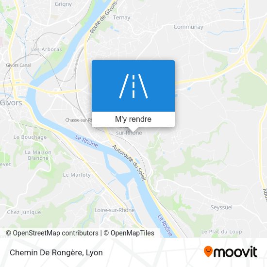 Chemin De Rongère plan