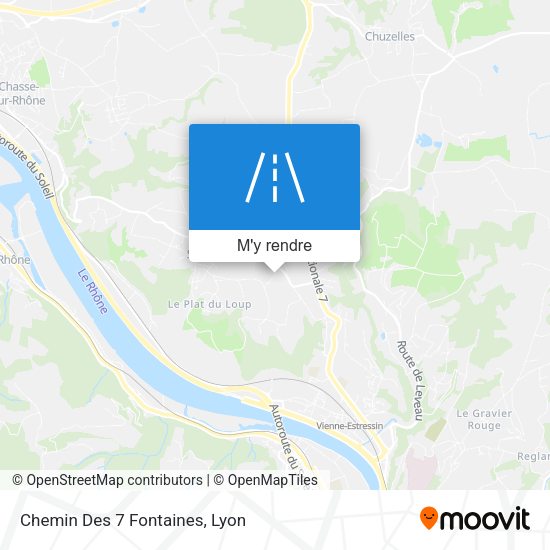 Chemin Des 7 Fontaines plan