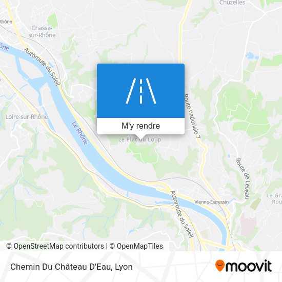 Chemin Du Château D'Eau plan