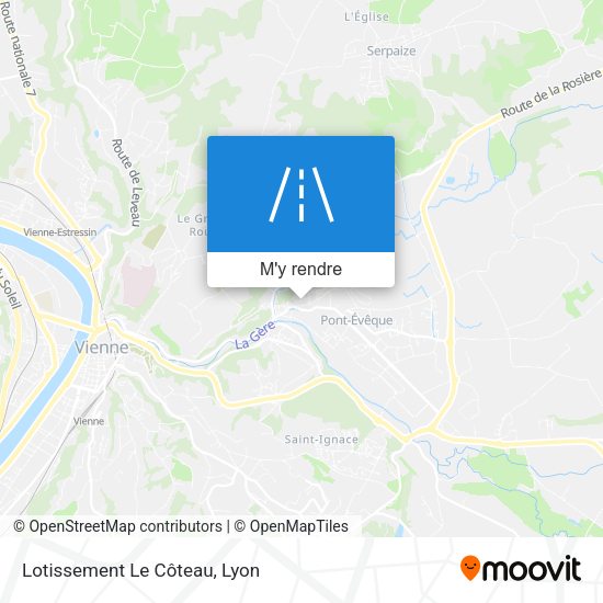 Lotissement Le Côteau plan