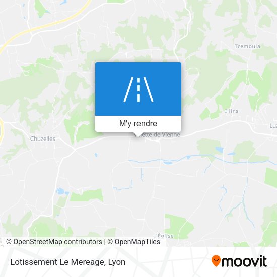 Lotissement Le Mereage plan