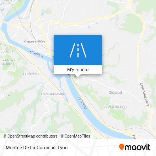Montée De La Corniche plan
