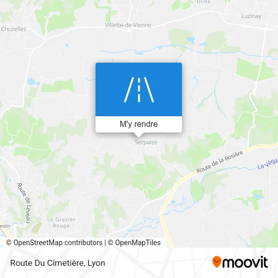 Route Du Cimetière plan