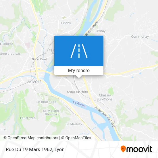 Rue Du 19 Mars 1962 plan