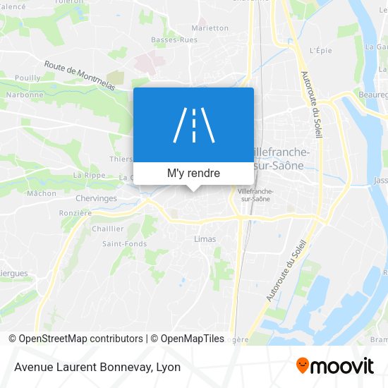 Avenue Laurent Bonnevay plan