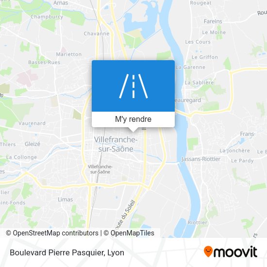 Boulevard Pierre Pasquier plan