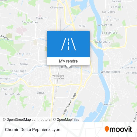 Chemin De La Pépinière plan