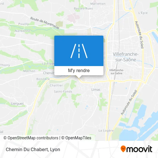 Chemin Du Chabert plan