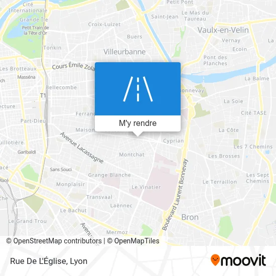 Rue De L'Église plan