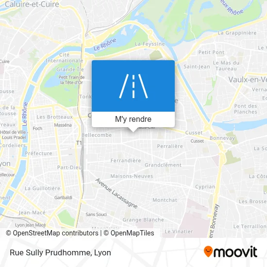 Rue Sully Prudhomme plan